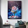 DIY Diamond Embroidery Ice Cream Diamond Mosaic Flower Cross Stitch Set Painting Glass Landscape Wall Decor