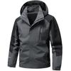 2025 Spring/Autumn Functional Waterproof Couple's Hooded Outdoor Jacket for Men - Workwear & Mountaineering