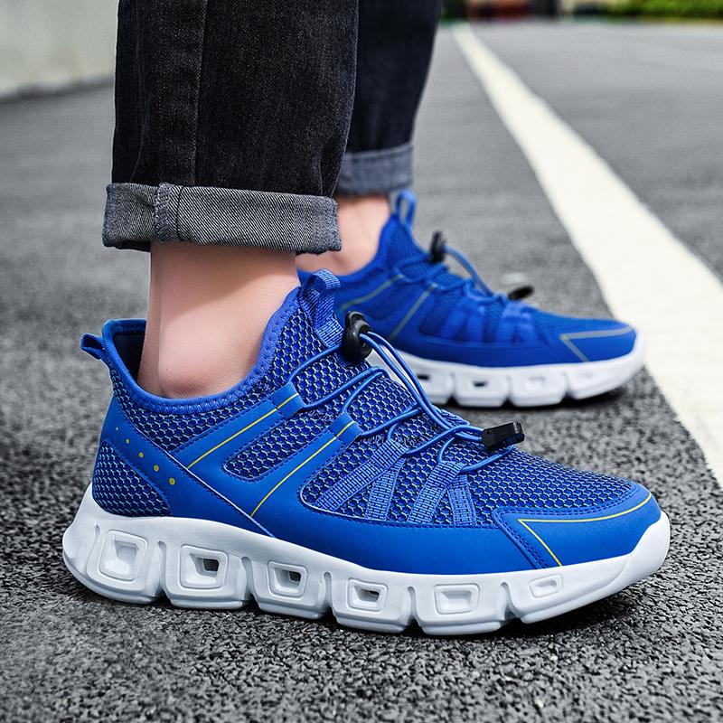 Summer Outdoor Casual Sneaker Wading Hiking Shoes for Men Breathable Quick Drying Sport Trekking Beach Barefoot Mens Water Shoes