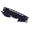 Car Dashmat Dashboard Cover Pad Protector LHD Fit for Nissan Navara D23 NP300 ST-X ST SL PRO-4X 2021 2022 2023 Black