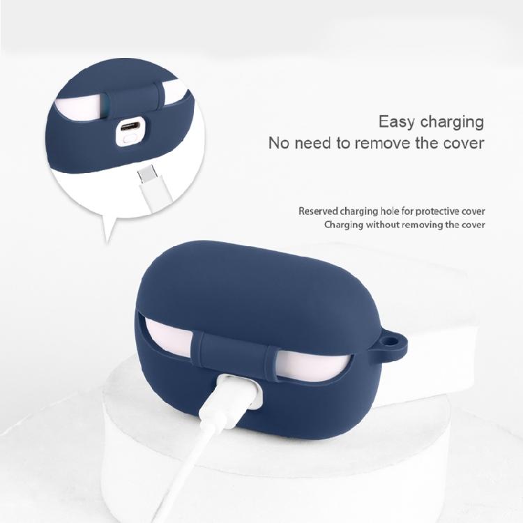 Silicone Earphone Protector Case Shock Absorption Dust Prevention for Roseselsa OWS Wireless Earclip Earphone