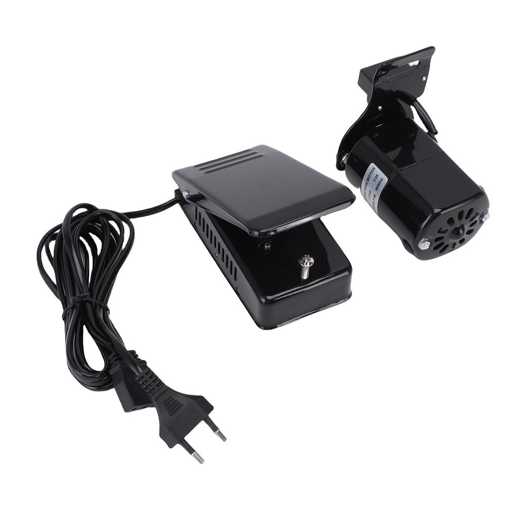 Zestaw silnika do maszyny do szycia 100W 6000RPM Bezstopniowo regulowana prędkość Wielofunkcyjny silnik do maszyny do szycia Pedał nożny