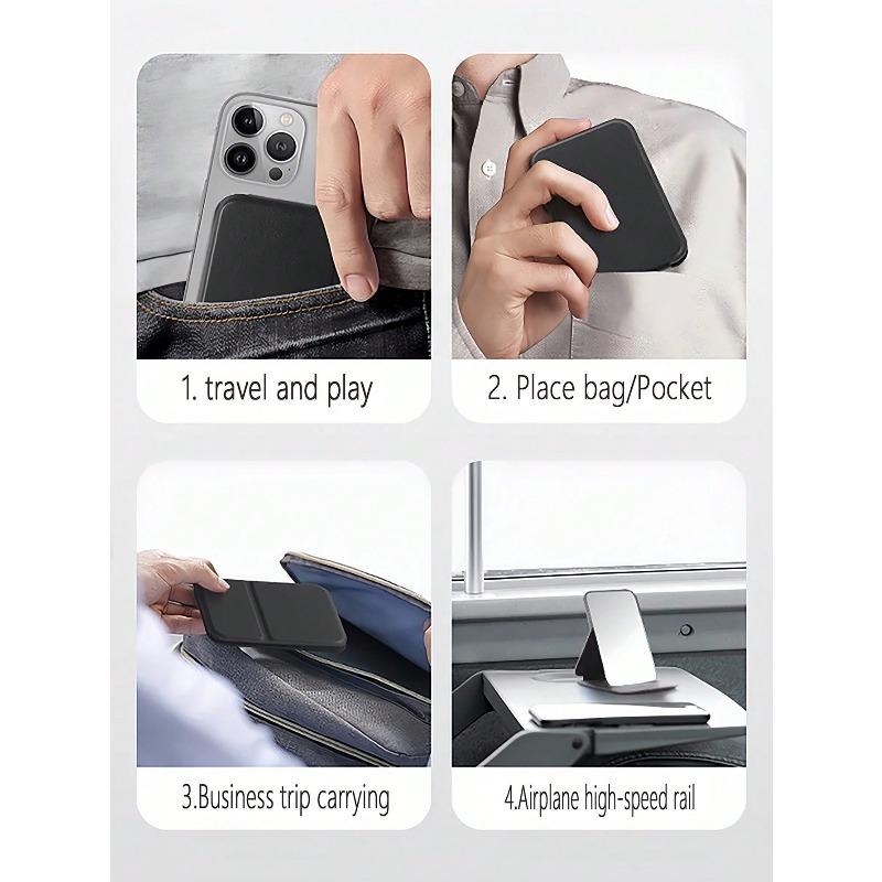 Portable Makeup Mirror, Solid Color, Simple, Portable, Foldable, Cute Pocket Mirror,Suitable