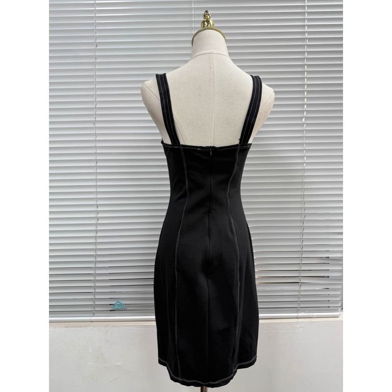 Special Offer Big Sale ASTR Sling Silm Sexy Dress Thread Material Silm Sling Dress