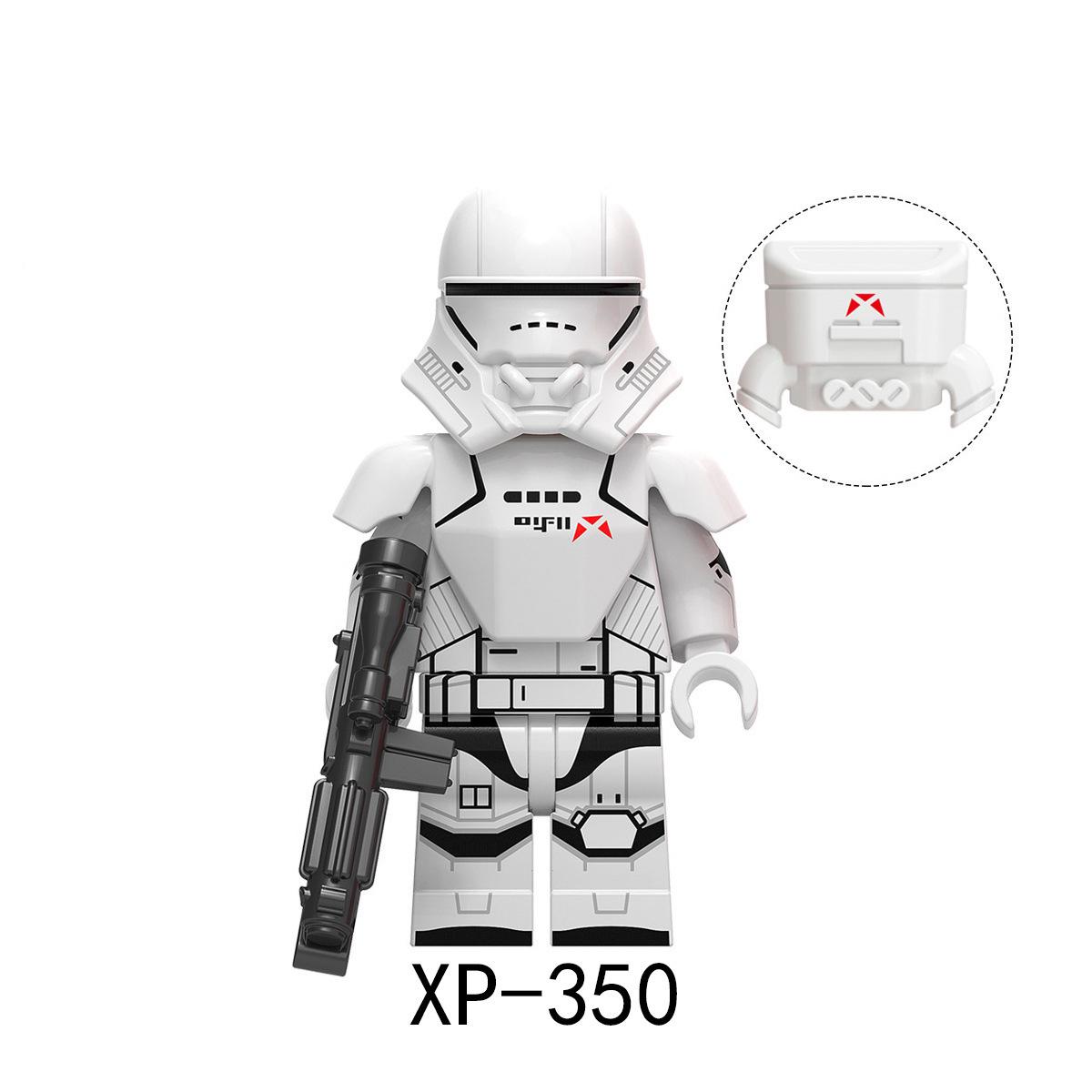 Kelei KT1045 Star Wars Sith Troopers, Flametroopers, Pilots Building Blocks Set XP345-350