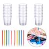 Sturdy Resin Measuring Cup Set Easy Cleaning Multipurpose Crafting Tool for Enthusiasts