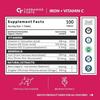 Carbamide Forte Iron Supplement For Women And Men With Folic Acid & Vitamin C| Iron Tablets For Women & Men | Pack Of 200 Tablets, 360 Grams
