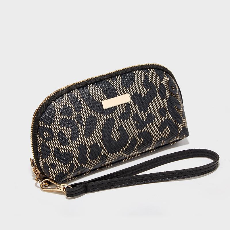 

Сумка женская новая женская сумка-клатч модная простая ретро с принтом кошелек для мелочи сумочка одна чёрный