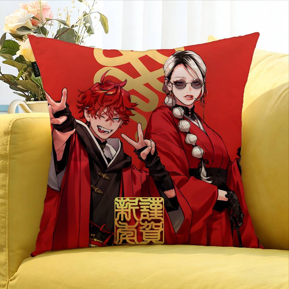 GGokurakugai Various Sizes Square Pillow Case For Car Home Bedchamber Decor