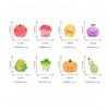 8Pcs/set Multicolors Mini Luminous Vegetable Miniatures Glow in the Dark Resin Ornaments Fairy Garden Decoration Micro Landscape