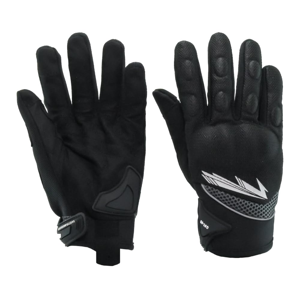 Motorcycle Riding Smartphone Size Smartphone Breathable Mesh Material Gloves, Compatible, GST09, Black, M, Operation,