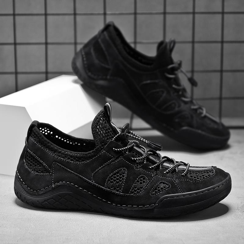 FashionLightweight Men's Casual Sports Shoes Breathable Mesh Sneakers Fashion Outdoor Male Tenis Masculino Hollow Out Walking Footwear