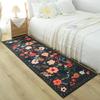 Machine Washable Corridor Carpet for Living Room, Bedroom, Bedside Rug, Soft Floor Mat, Non-Slip Home Decoration, Vintage Carpet
