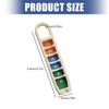Golf Tee Height Gauge Elevator Portable Adjuster Precise Placement 20-70mm Measurement Tool for Consistent Swings
