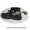 1Pc Antique Men'S Spur With Electroplated Alloy Gears
