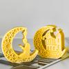 Moon Shape Epoxy Resin Mold Eid Series Reusable Silicone Molds for Crafting Jewelry Ornaments and Decoration Projects