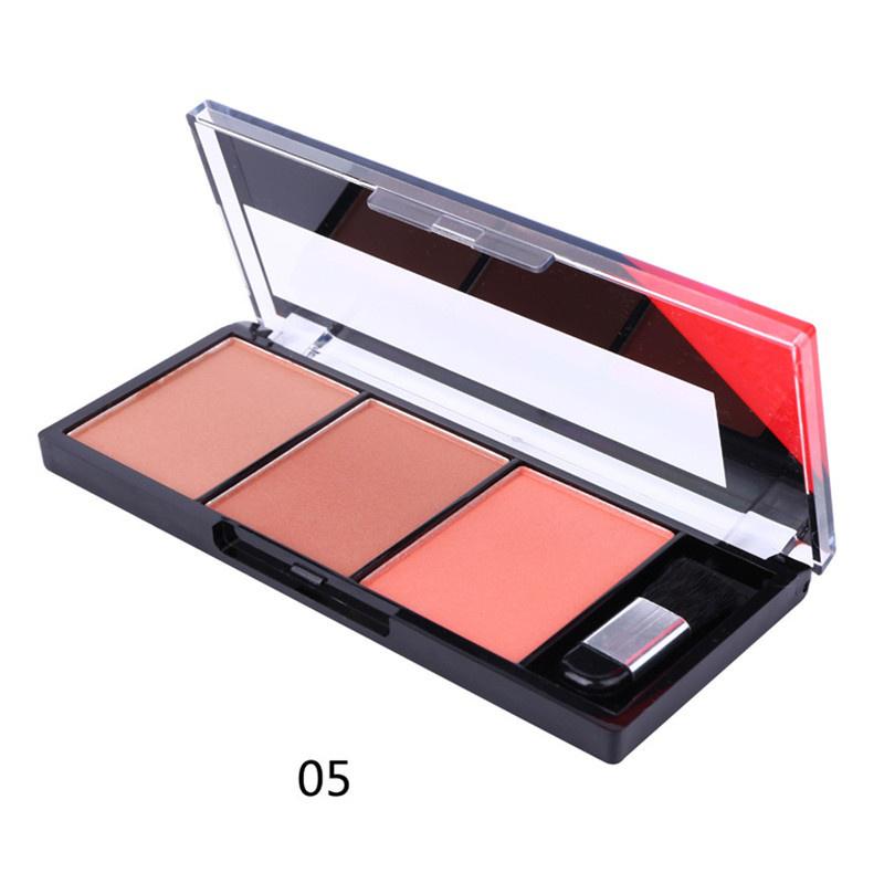 Natural Red Cheeks Cheeks Makeup Eye Shadow Make-up Powder and Blush