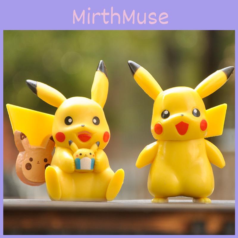 Figuren Pikachu Anime Kinderspielzeug Geburtstagsgeschenk Schreibtischdekoration Sammlerstücke