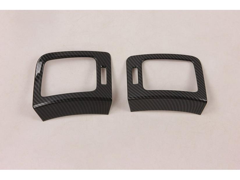 2020 H-1/GRAND STAREX Black Carbon Fiber Front Air Vent Decor