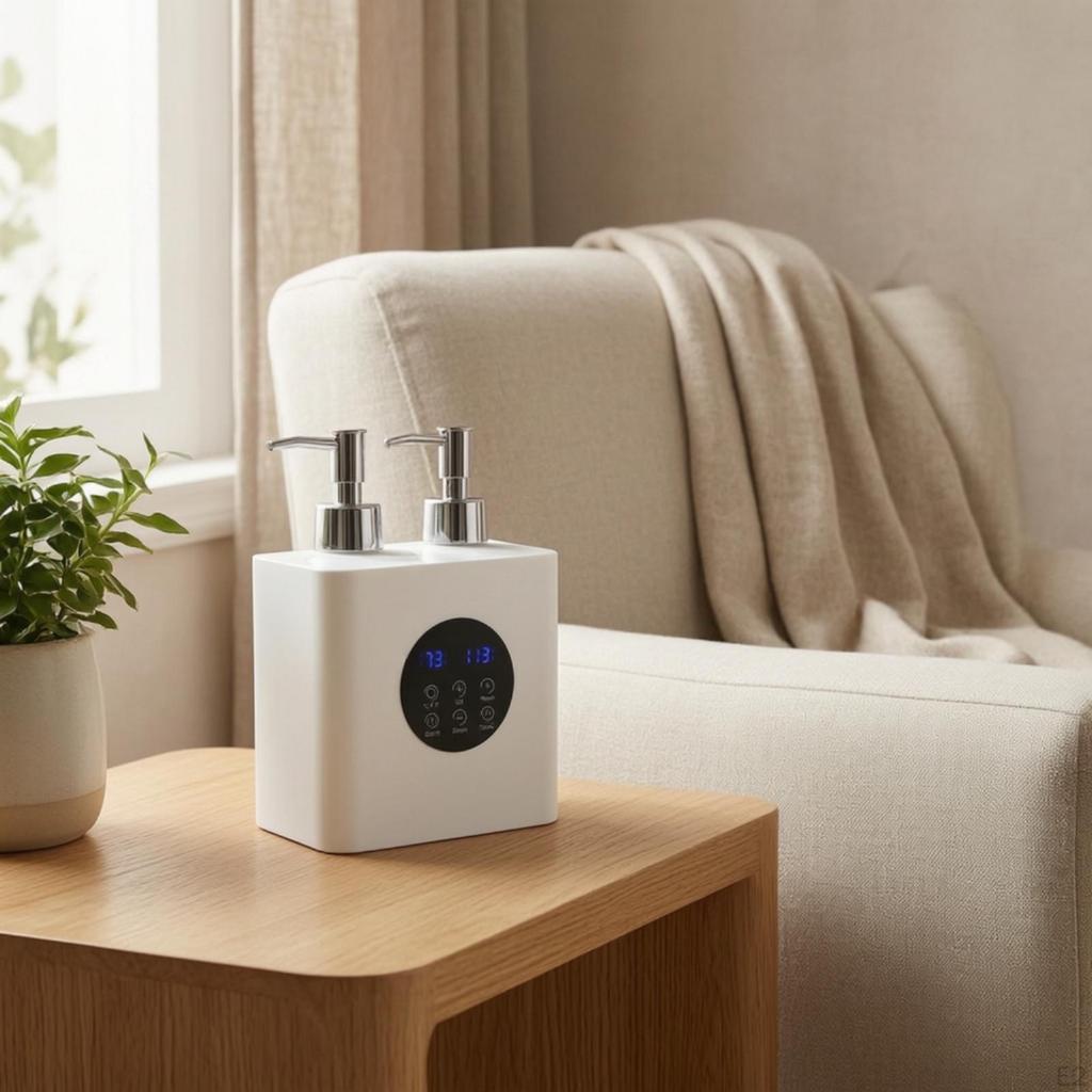 Oil Warmer with Pump Dispensers | Adjustable Temperature, Electric Lotion