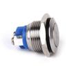 Mini Flat Momentary Switch Push Button for Doorbells 18mm