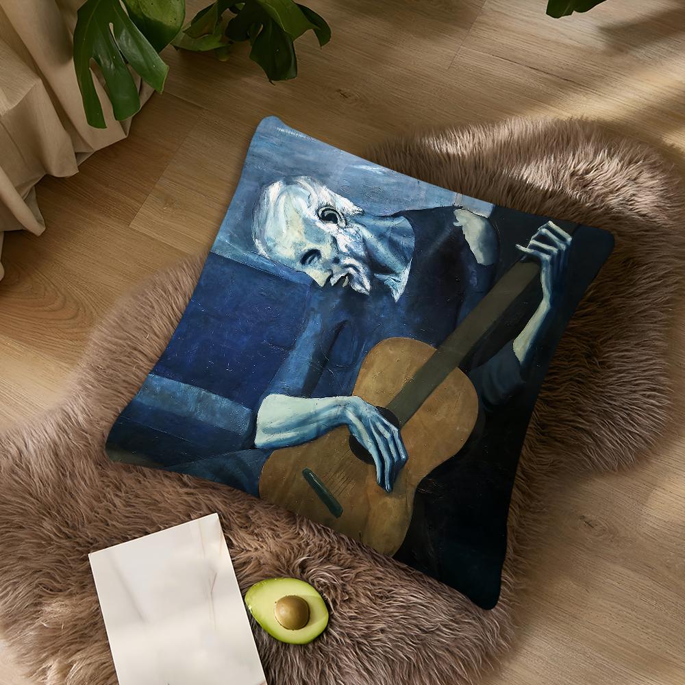 Art Pablo Picasso Cubism Abstract For Bedroom Car Coffee Shop Room Soft And Living Room Sofa Decorative Pillow Cover Case