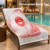 Custom Text Aberdeen FC Print Beach Towel Large Towel For Home Bathroom Beach