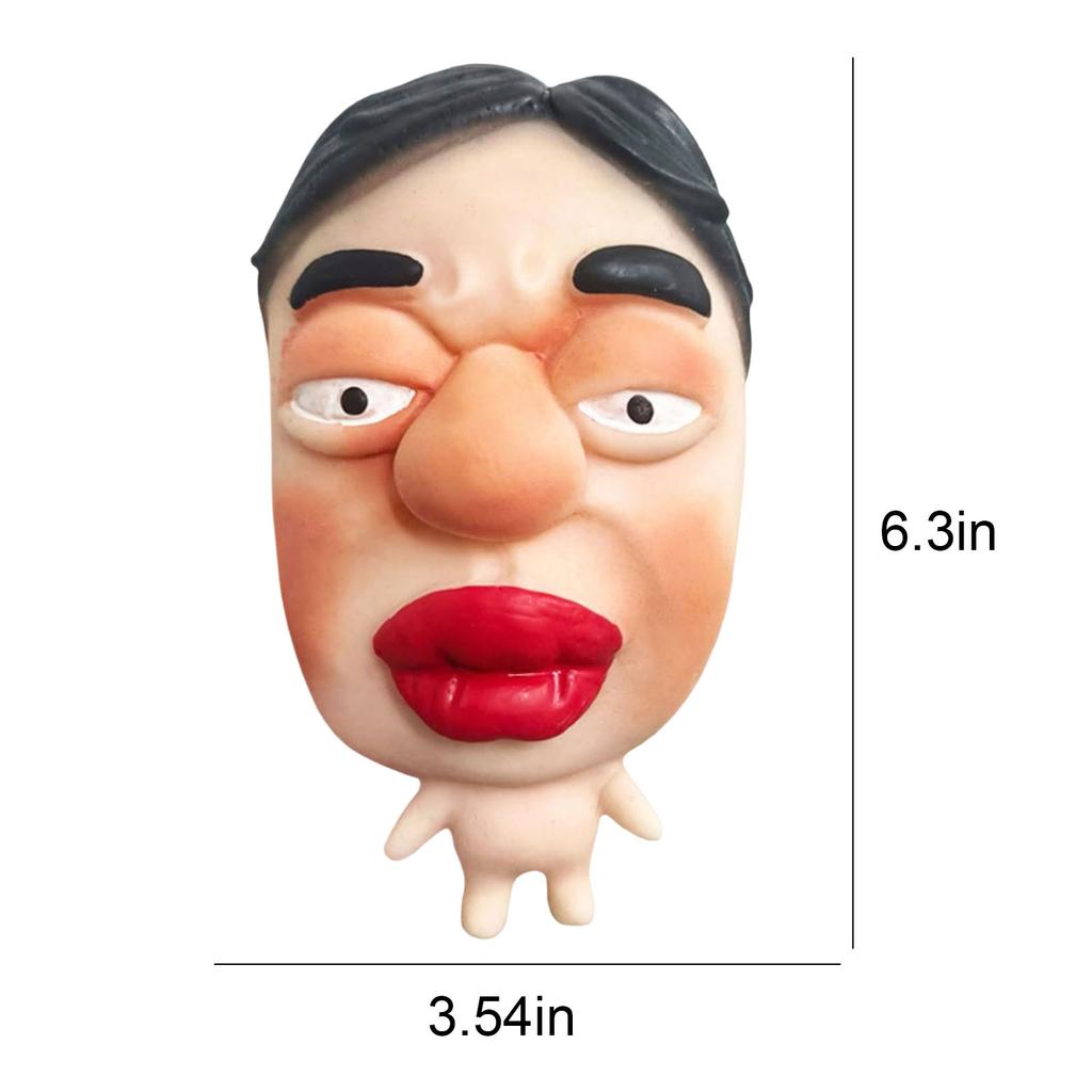 Refillable Pimple Toy Soft Cute Face Pimple Popping Fidget Toy for Teens Adults Students Travel Home Office Use