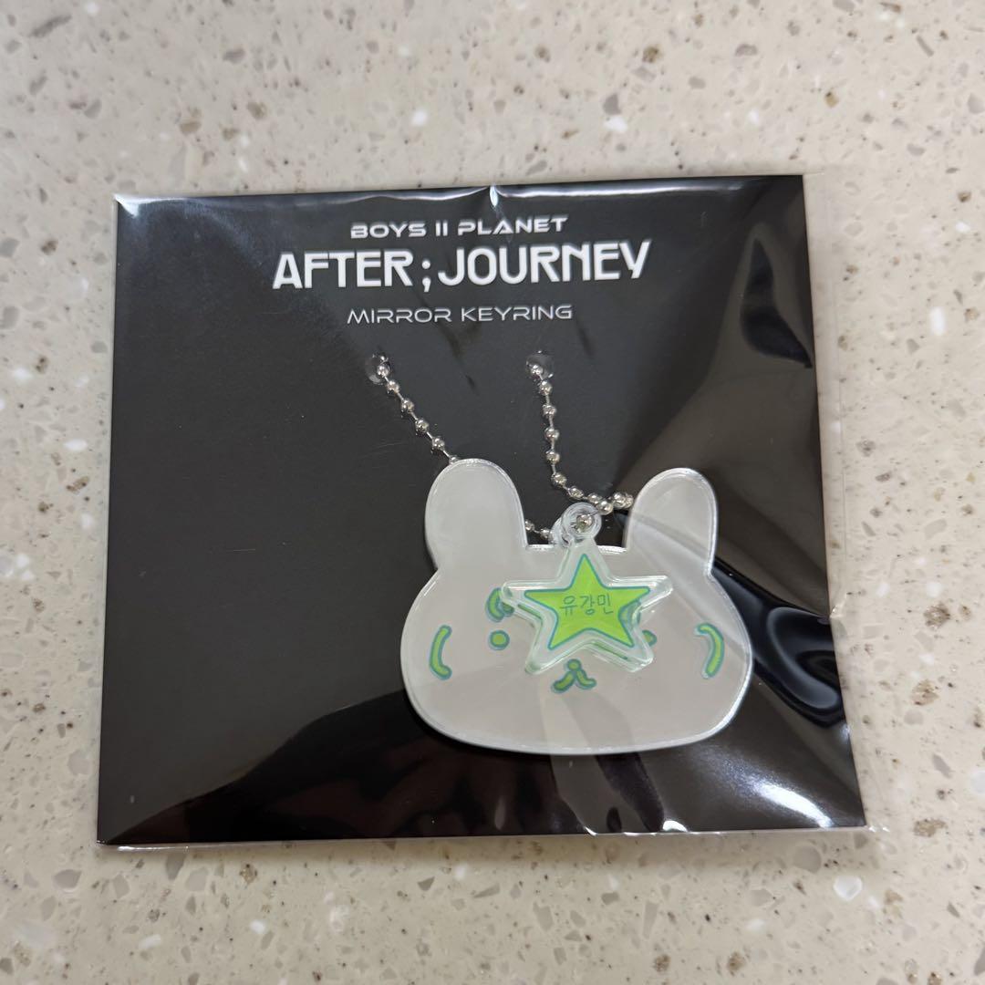 

[USED] BOYS2PLANET Boypla2 Exhibition Mirror Key Ring Kangmin