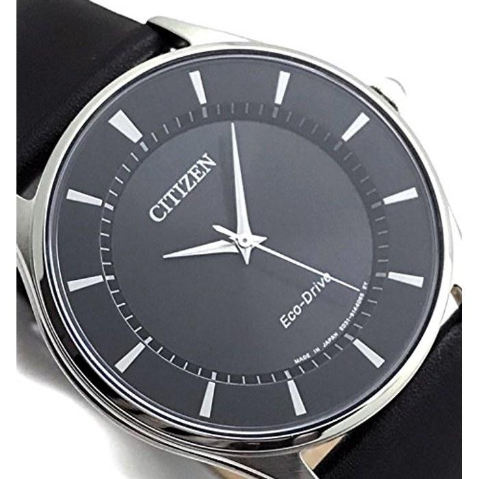 Citizen Eco-Drive Men's Slim BJ6480-51E/DBR Black