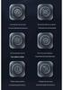 Smart Facial Recognition & Fingerprint Door Lock with Password, Anti-theft Peephole, and Electronic Access.