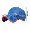 Panegy Mesh Baseball Cap for Boys and Sun UV Navy Blue Kids' Girls, Protection, Protection, Lightweight, Breathable, Adjustable, Stylish,