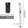 UNO Mtb Bike Shock Absorber 350mm Suspension Seatpost 27.2/28.6/30/30.4/30.8/30.9/31.6/33.9mm for Dropper Seatpost Bicycle Parts