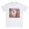 Novelty Pet Cat Funny Memes TShirt Women Crew Neck T Shirt  Short Sleeve Tees Gift Idea Clothes Fashion Clothing Aesthetic Tee