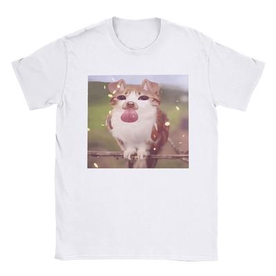 Novelty Pet Cat Funny Memes TShirt Women Crew Neck T Shirt  Short Sleeve Tees Gift Idea Clothes Fashion Clothing Aesthetic Tee