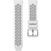 Silicone Strap for Huawei Watch GT 2e, White / Black