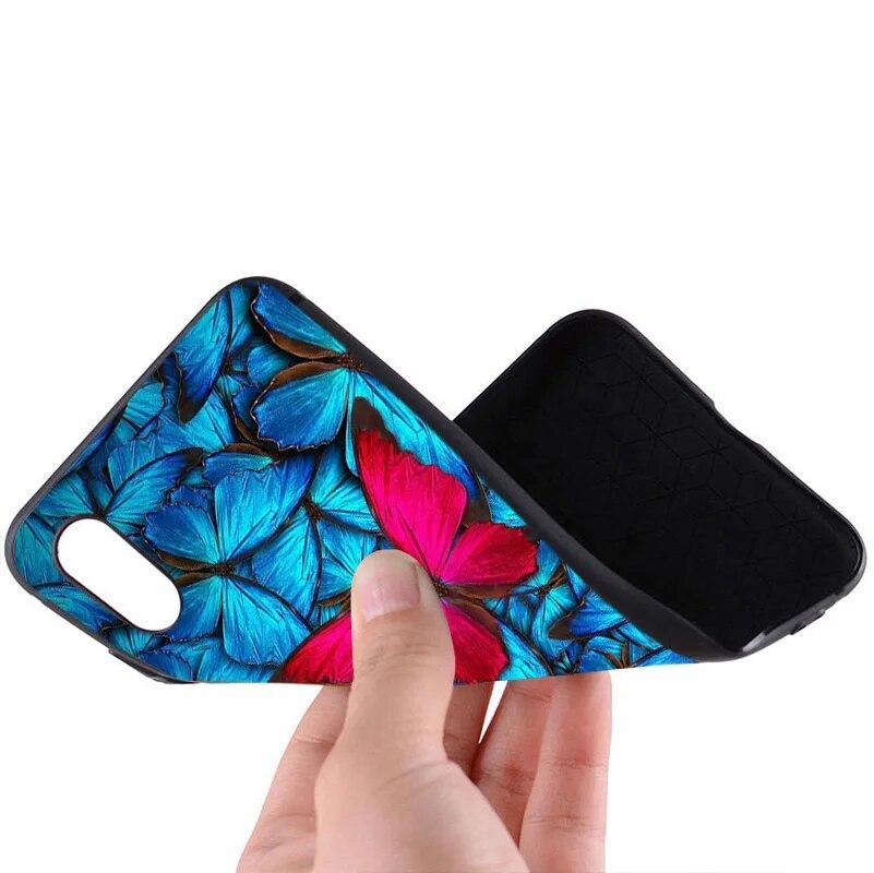 Śliczny motyl etui na telefon iPhone Samsung Galaxy Redmi Xiaomi Oppo OnePlus Note SA 7 8 9 10 11 12 13 14 20 21 22 23 53 54 Pro Max Ultra TPU miękki