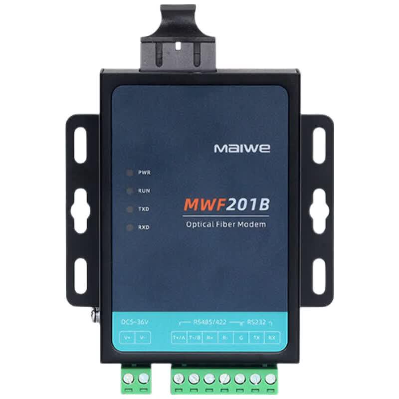 

Maiwei Industrial RS485/232/422 Serial to Fiber Optic Transceiver