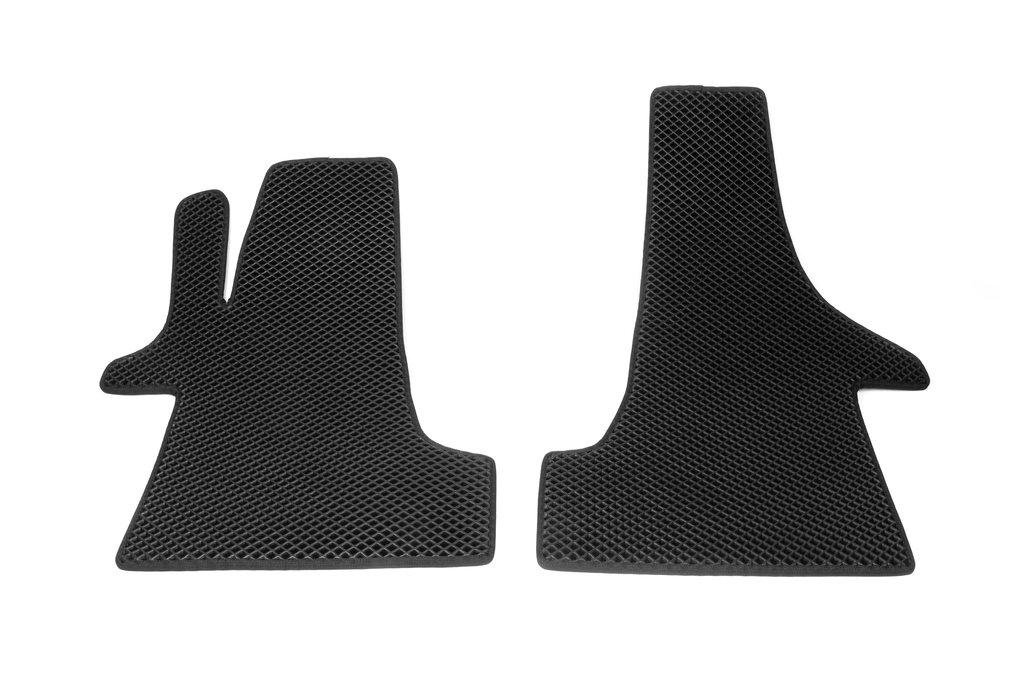 Коврики EVA (черные, передние, для 2-20251) для Volkswagen T5 2010-2015 гг