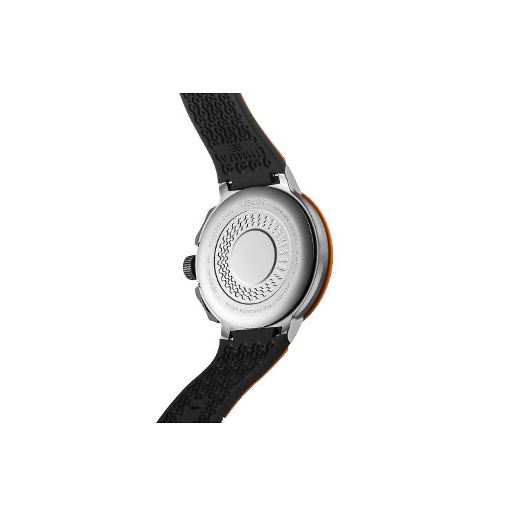 TISSOT Race Collection Quartz Movement Men's Watches Watch 44.5mm Coffee Watch Dial Stainless Steel Case T111.417.37.441.04