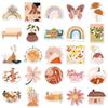 Bohemian Graffiti Creative Waterproof Stickers - 100 Sheets for Skateboards, Water Bottles, Luggage