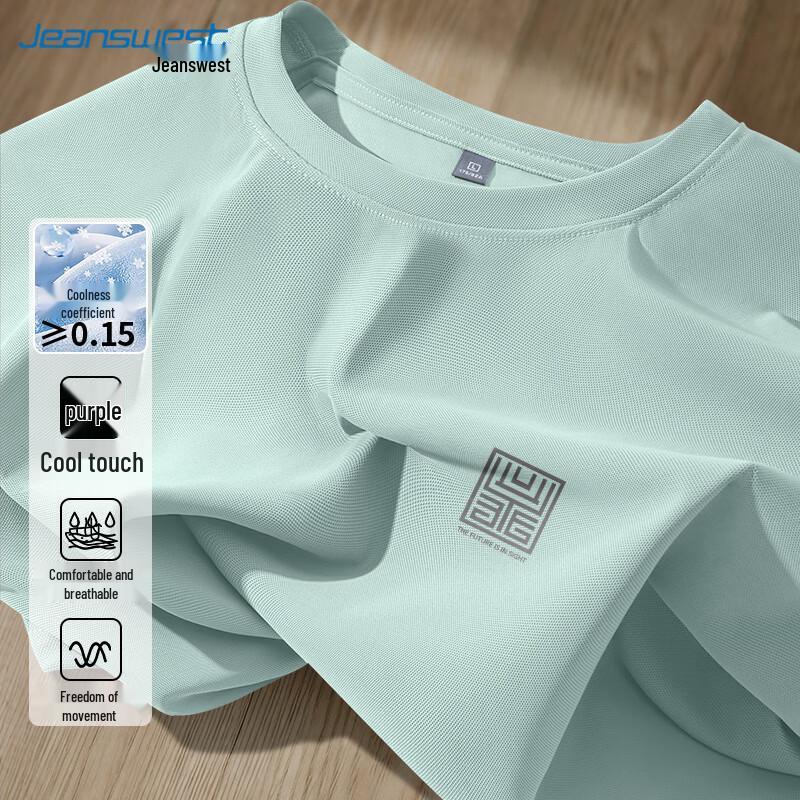 Jeanswest Unisex Casual Printed Short Sleeve T-Shirt 3XL