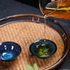 Kiln Change Tea Cup Ceramic Cups and Lanterns Kung Fu Small Tea Cups Master Cup Single Cup Jianjian Tea Set Tea Bowl Tea Cups Bucket Hats Cups