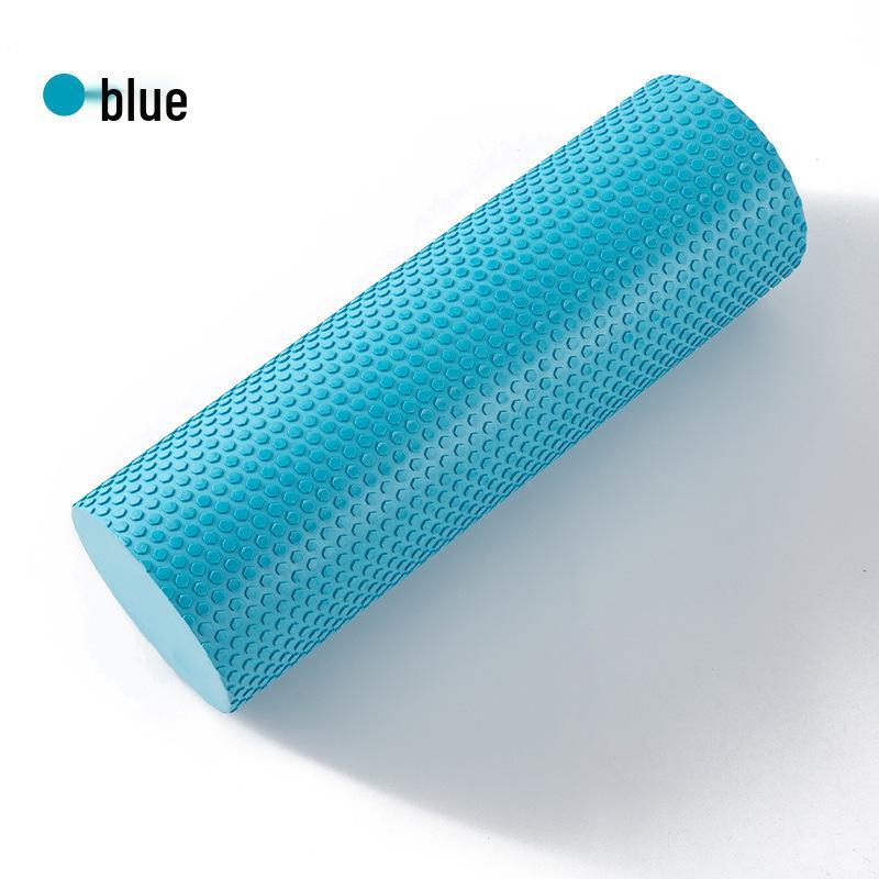 Solid EVA Foam Roller with Grid Pattern for Muscle Relaxation and Yoga Massage