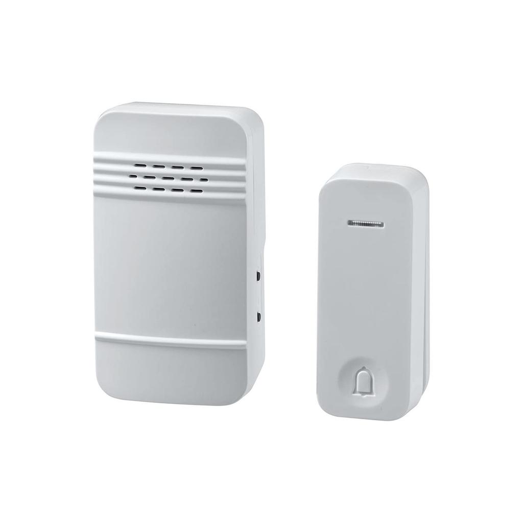 ELPA (ELPA) Battery-Free Wireless Chime, No Installation Required, Waterproof, Self-Powered by Pressing the Button, WC-S6040AC