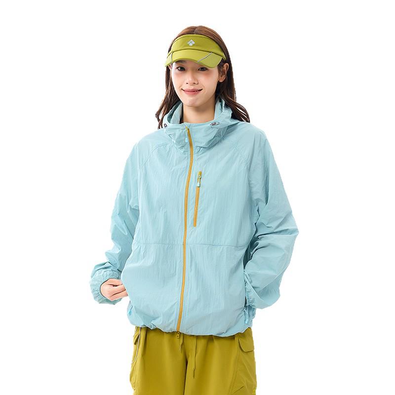 Woodpecker Women's Summer UV-Protective Cycling Jacket: Stylish, Lightweight, and Loose-Fitting.