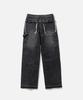 VASTIC Wrinkle Washed Carpenter Pants_Black