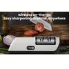 [Electric Knife Sharpener] Professional USB Rechargeable Electric Knife Sharpener, Suitable for Sharpening and Polishing Kitchen Knives