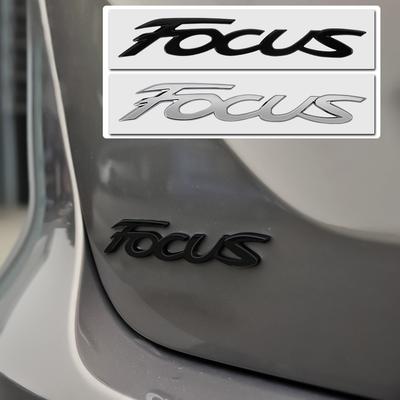 For Fiesta Kuga Mondeo Edge Smax Fusion Mustang Ranger 3D ABS Car Trunk Focus Letter Badge Sticker Decor Auto Accessories