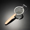 304 Stainless Steel Mesh Filter Spoon with Wooden Handle Flour Filter Spoon Household Kitchen Fried Food Filter Oil